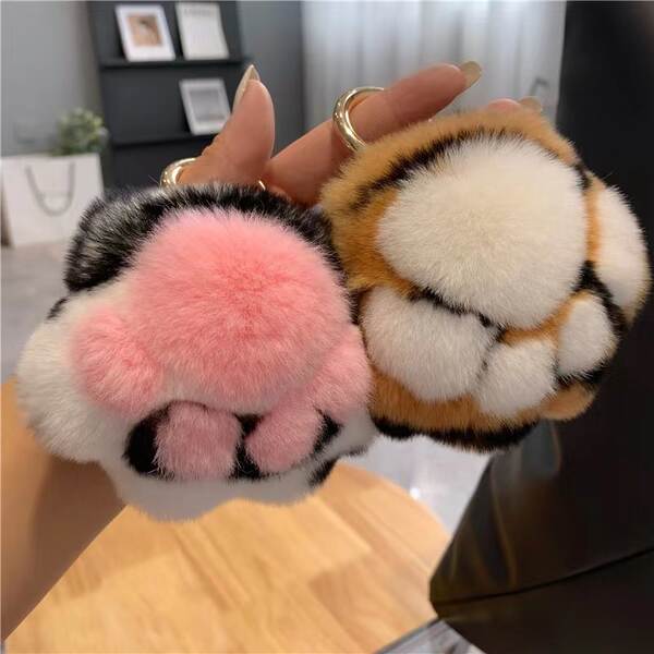 Pulseira de Tigre de Pelúcia