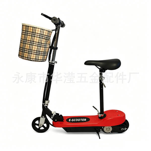 Transfronteiriço portátil dobrável scooter elétrico de duas rodas adulto cadeira de criança scooter elétrico