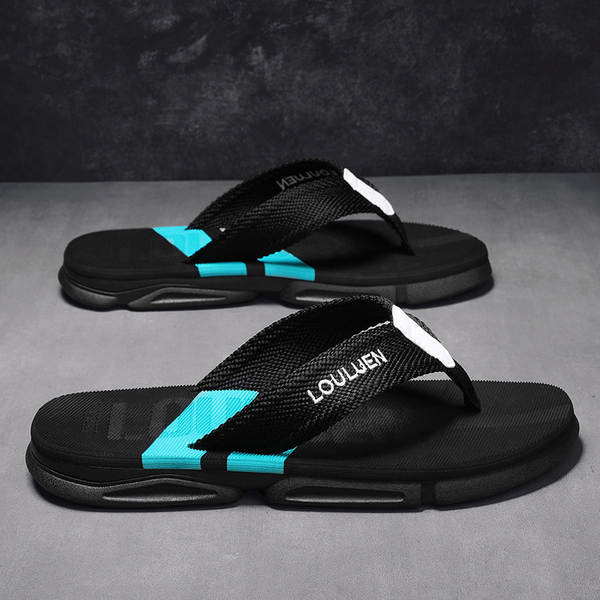 Sandália de borracha masculina