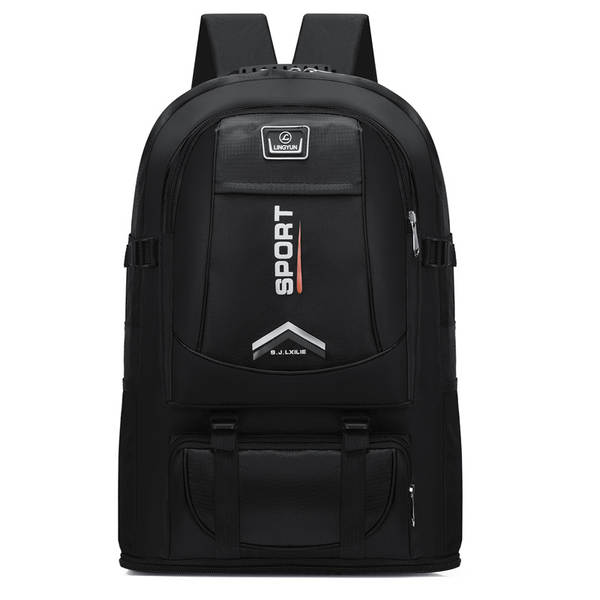 Mochila de viagem masculina com dois ombros de grande capacidade de viagem ao ar livre mountain climbing mochila feminina à prova d'água caminhada expansão de mochila