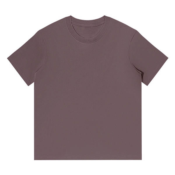 230 gr de corda T-shirt de pulseira curta para homens e mulheres vestido de verão peso pesado algodão puro relaxante roupa de banho pura vestido branco