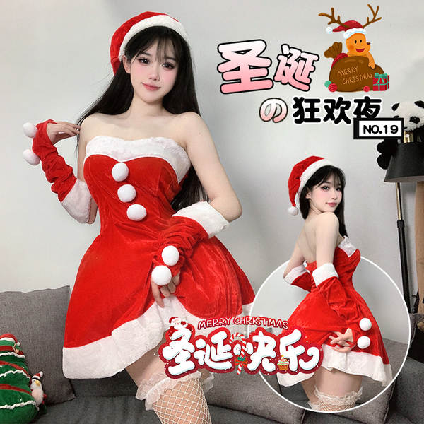 Vestido de Veludo Vermelho para Natal