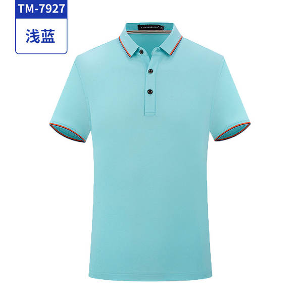 Camisa de manga curta de algodão para empresa