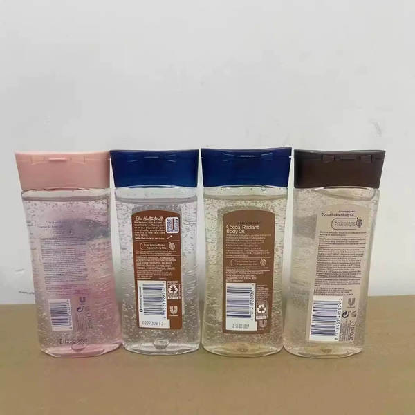 Gel de óleo corporal hidratante de café e rosa