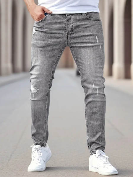 Calça Jeans Masculina Elástica