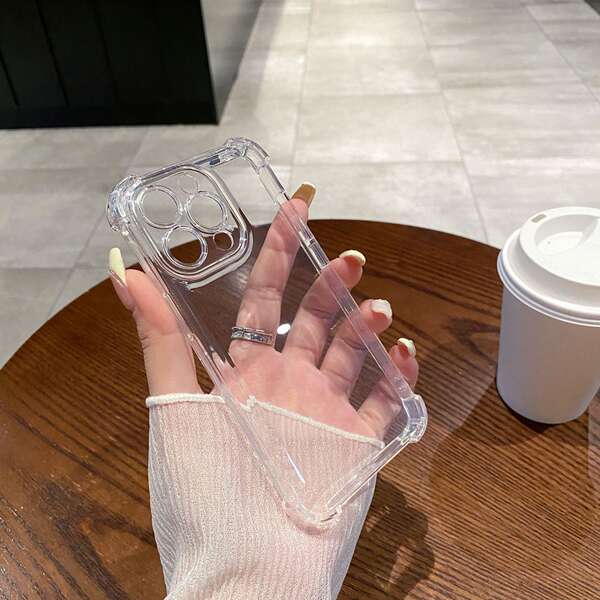 Aplicável ao iPhone 17 Proper Phone 15 PROMAX Quadrangular de proteção de casca espacial Apple 17e Airbag