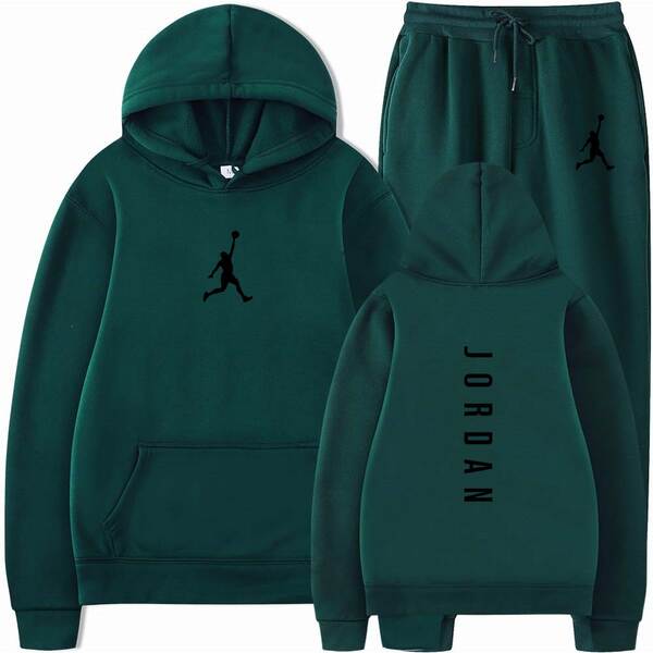 Conjunto Esportivo Masculino com Capuz e Calça