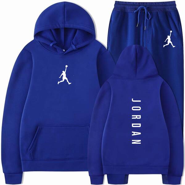 Conjunto Esportivo Masculino com Capuz e Calça