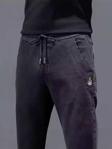 Calça jeans elástica masculina