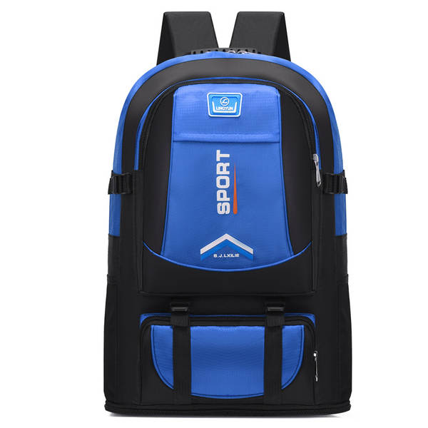 Mochila de viagem masculina com dois ombros de grande capacidade de viagem ao ar livre mountain climbing mochila feminina à prova d'água caminhada expansão de mochila