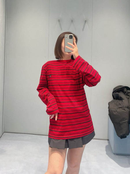 Camiseta casual listrada