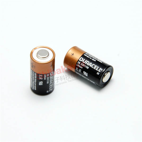 2CR1/3N 2CR11108 28L Duracell Câmera/Glicômetro/brinquedo Bateria
