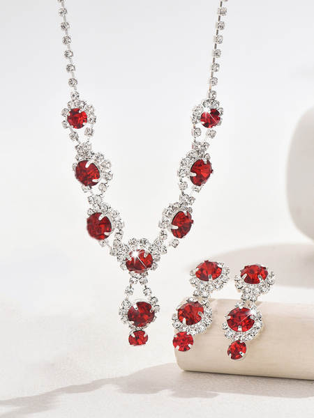 Preço especial!Joias europeias e norte-americanas de moda de alta qualidade de alta qualidade de joias de cristal
