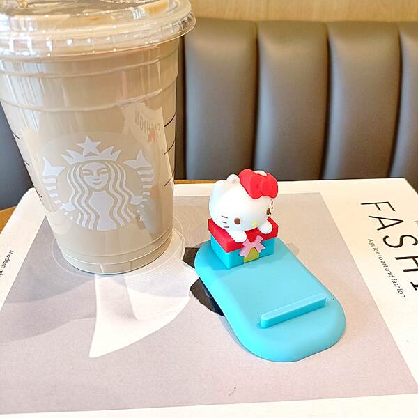 Suporte de Celular com Figurinha de Gato