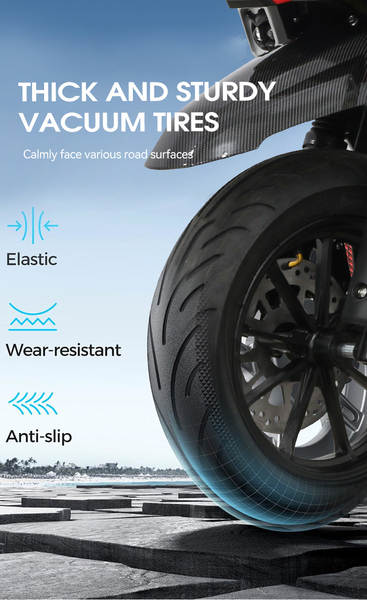 Modelos de veículos de comércio exterior de alta potência de motos elétricas de tanques para adultos de duas rodas de skateboard com suporte
