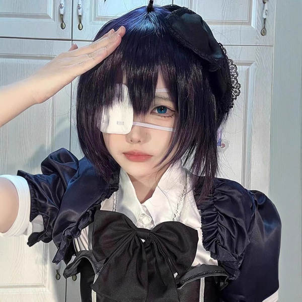 Dois pássaros doentes em uma máscara de olhos solitários 16 flores cos peças de animação mascaras de olhos adorável papel japonês