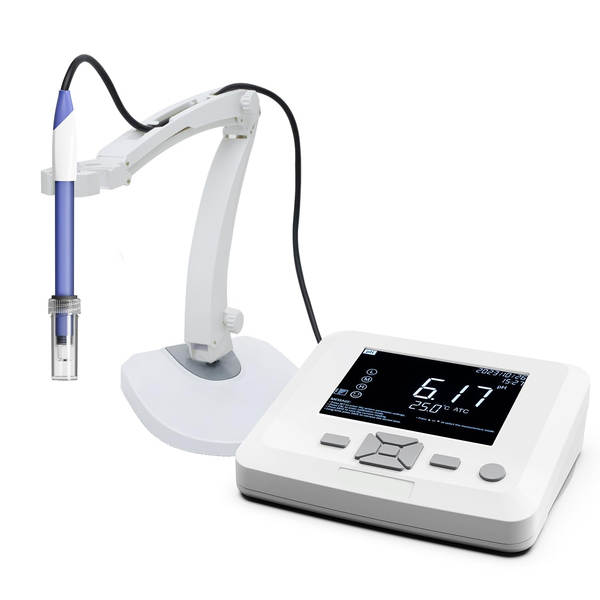 Calculador de ácido de mesa de precisão de laboratório de pH de condutividade solúvel de oxigênio TDS Analisador de qualidade da água multiparâmetro
