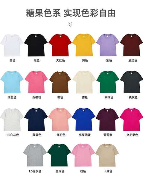 Camiseta de algodão puro para crianças 220 gramas de algodão personalizado padrão de logotipo para crianças vestido de verão para o comércio exterior