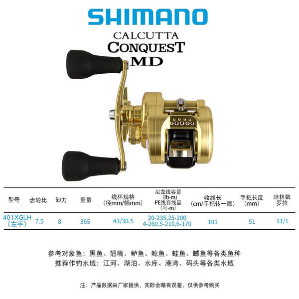 Shimano lança CQ Calcutta Conquest
