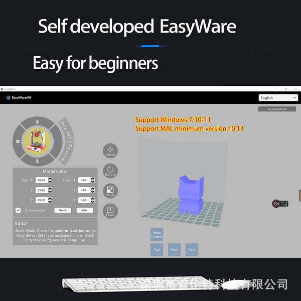 Easythreed X1 fabricante de impressoras 3D de Shenzhen brinquedos desktop doméstico mini estereótipo tridimensional