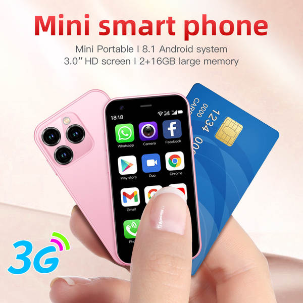 Transfronteiriço Android XS15 smartphone mini-telefone 3G rede Google Store Wifi BT Quad-core 3.0 ecrã SOYE