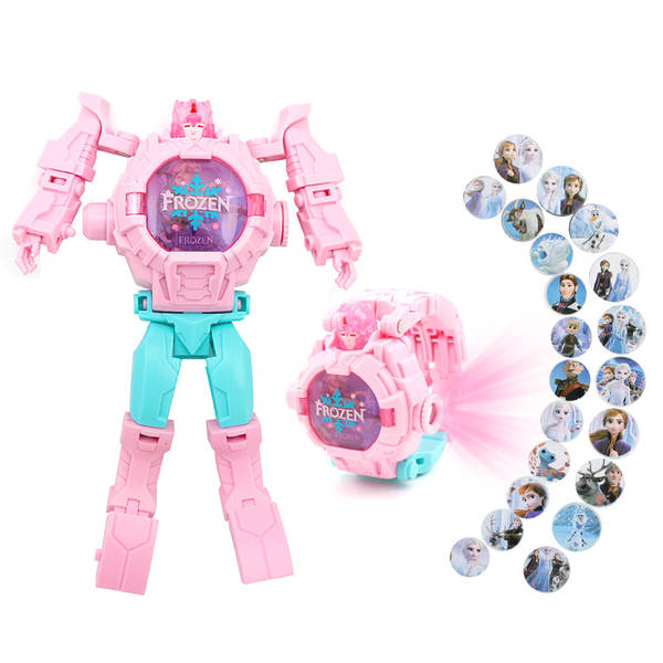 Relógios robóticos de desenho animado, relógios eletrônicos, relógios de desenho animado, relógios de brinquedo