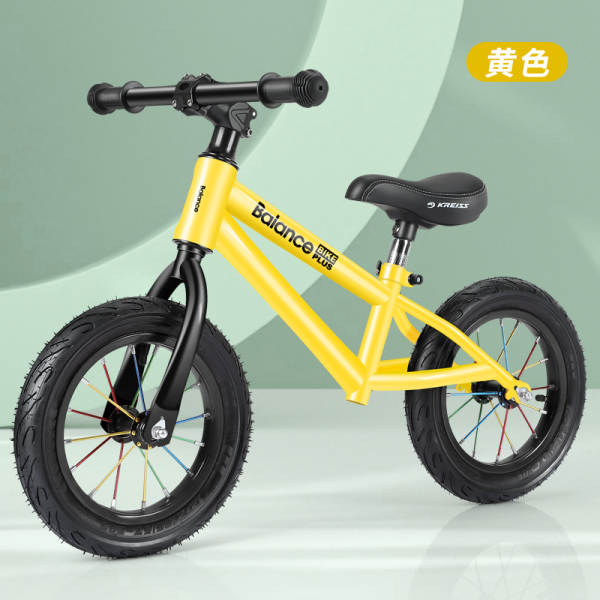 Carro de equilíbrio para crianças sem pé 2-7 anos 14 polegadas Crianças de bicicleta de equilíbrio Carro de equilíbrio para crianças