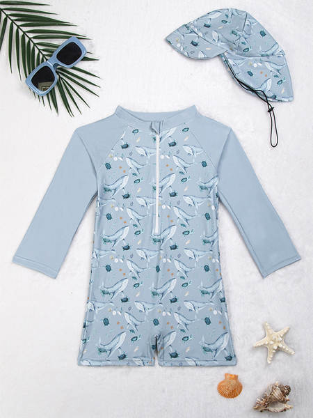 Traje de banho infantil para menino