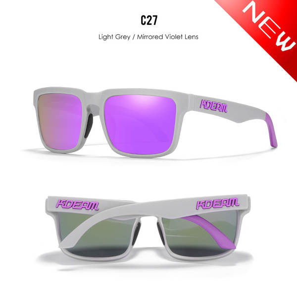 Óculos de sol KDEAM clássicos para homens e mulheres KD332