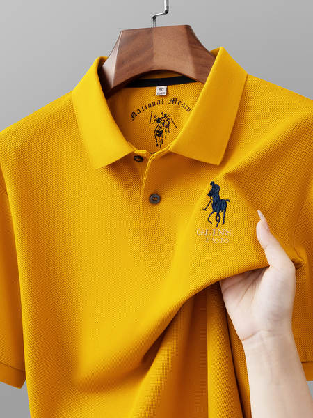Camisa Polo de Algodão Masculina