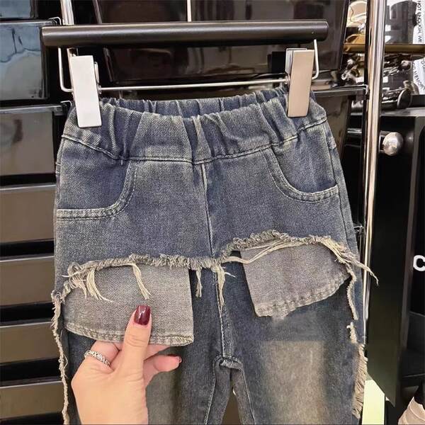 Calça Jeans Infantil Roto
