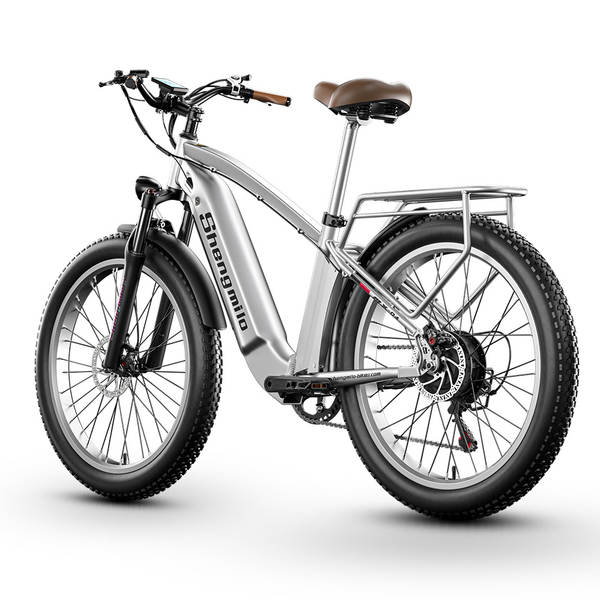 26 polegadas 3.0 elétrico de lítio dianteiro e traseiro motor duplo 500W7 velocidade 36kg de discos de óleo travagem de corte de energia de choque frontal fork