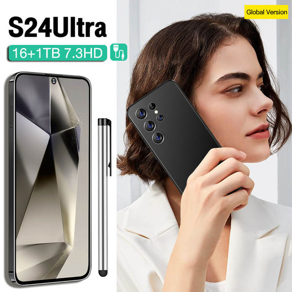 S24Ultra Explosivos Transfronteiriços 6,8 polegadas de alta definição 2+16 Android 3G Smartphone Comércio Exterior OTG