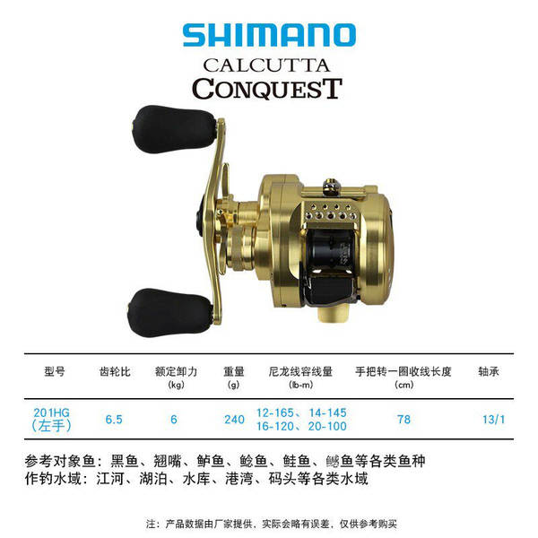 Shimano lança CQ Calcutta Conquest