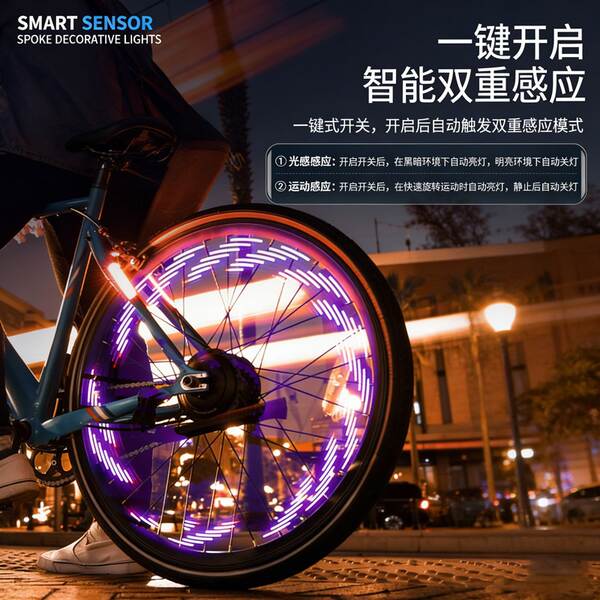 Luz para Roda de Bicicleta