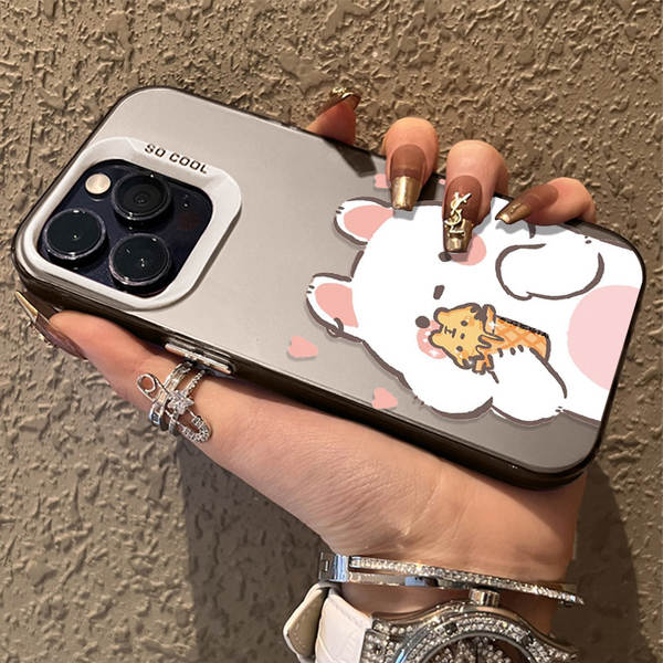 Aplicável Samsung S25Plus Capa de celular S24Ultra Moda S23FE Supernatural Coelho S22 Novo Modelo