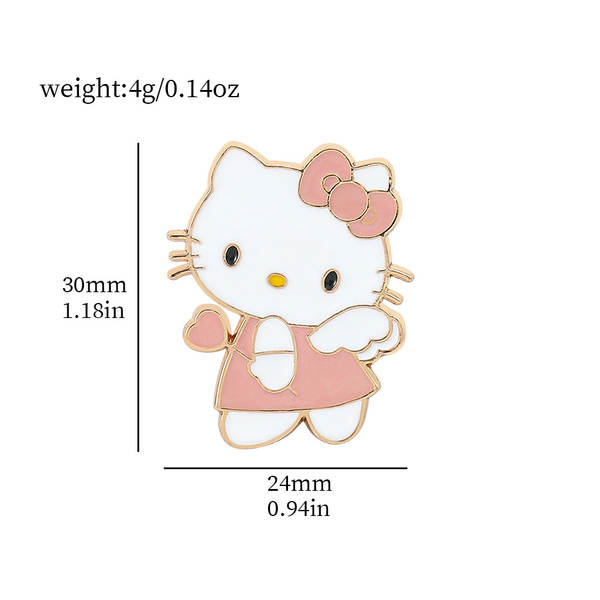 Broche de Gato de Metal