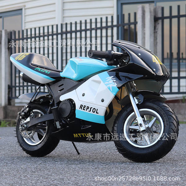 49CC motocicletas de corrida infantil motocicletas adultos de pequeno e médio porte motocicletas elétricas de gasolina