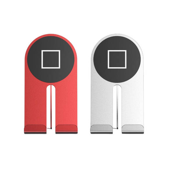 Novos telefones celulares de liga de alumínio dobráveis para suportar telemóveis com suporte universal para telemóveis portáteis ultrafinos
