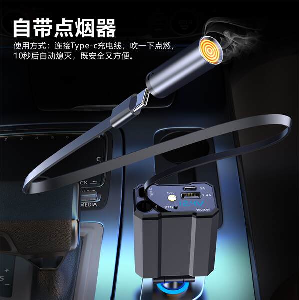 Aplicável ao carregador de carro da Huawei para celular com suporte ao protocolo de 120W Super Carregador Rápido Escondido