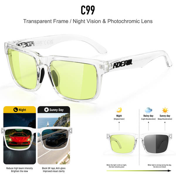 Óculos de sol KDEAM clássicos para homens e mulheres KD332