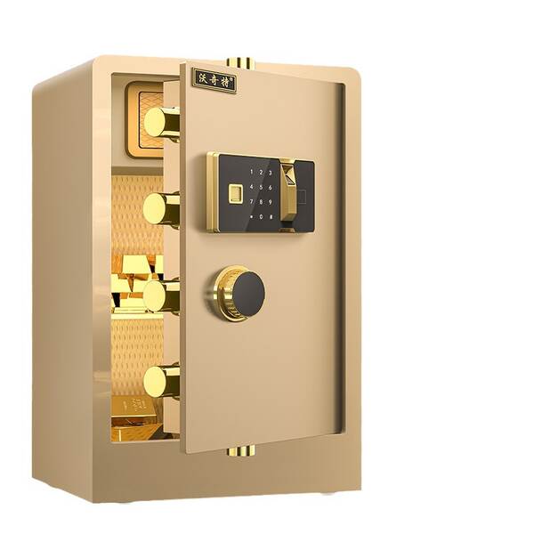 Caixa de segurança de impressão digital de 45cm para hotel doméstico com caixa de segurança inteligente de aço
