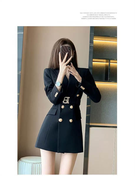 Vestido Social Preto