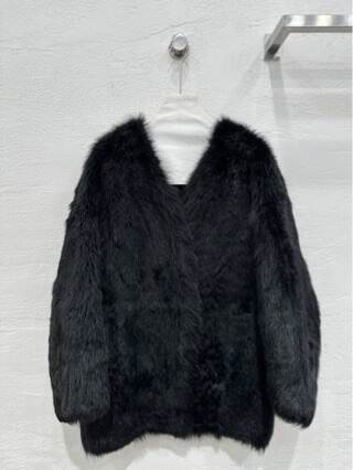 24 Haining Inverno Negro Calidade de viagem de couro simples de importação toscanas casaco de pelúcia feminino
