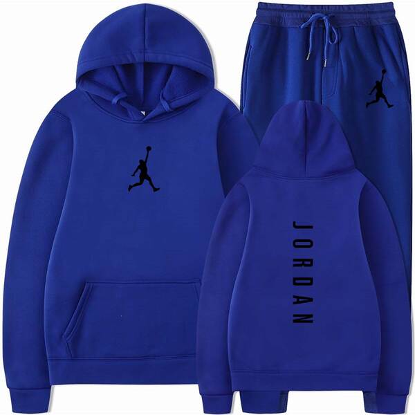 Conjunto Esportivo Masculino com Capuz e Calça