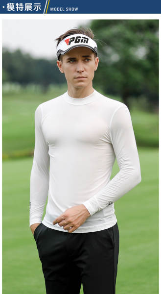 PGM fornecedor direto de camisa de golfe para homens camisa de longas mãos para homens camisa de verão gelado de proteção solar