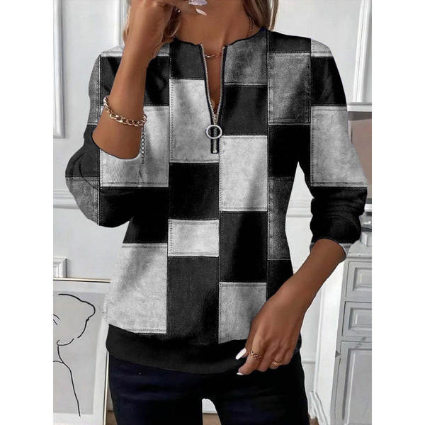 Outono Novo Modelo Europeu e Americano Lingerie Feminino T-Shirt Pós-Símia Vintage Camiseta Desportiva