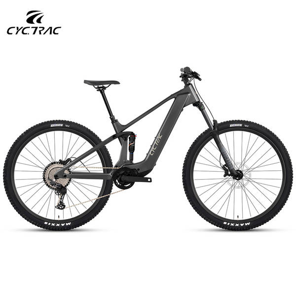 A fábrica de corrida fornece diretamente a bicicleta elétrica de fibra de carbono EBIKE 820 motor de oito lados para a exportação de carros de montanha de cauda macia