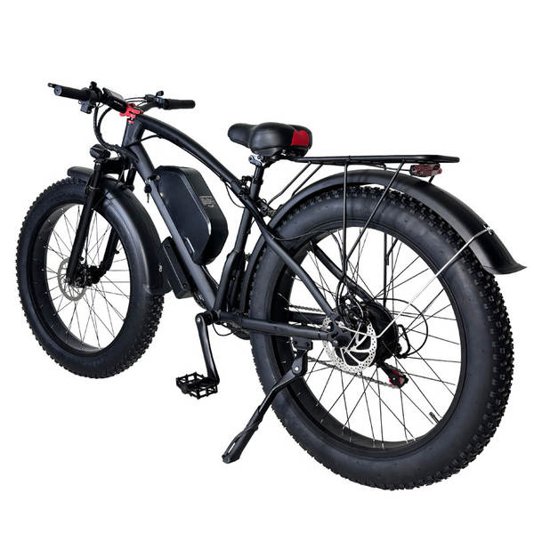Bicicleta elétrica transfronteiriça de 26 polegadas de velocidade transfronteiriça de areia de praia de neve e montanha de bicicleta ultra-larga 4,0 pneus grandes