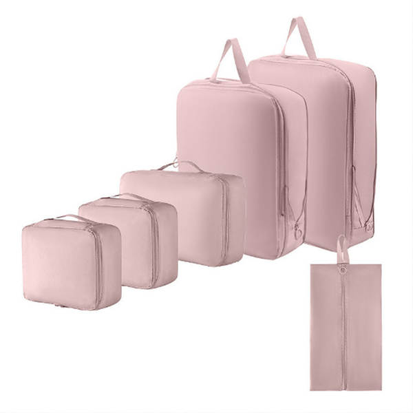 Novo equipamento de limpeza de sacos de roupa com 6 peças de bagagem